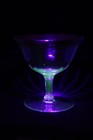 Tiffin-Franciscan Minton Sherbet Glass Optic Gold Encrusted MANGANESE — photo 8