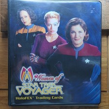 Women of Star Trek Voyager HoloFEX Trading Cards - Binder, Set, Chase & 20 Autos