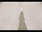 100% Alpaca Ruana (Body Cross-Over). Natural white crafted on wooden loom. — photo 4