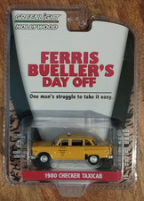 Greenlight Hollywood  Series 42  FERRIS BUELLER'S DAY OFF 1980 Checker Taxi Cab