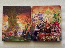 Vision of Mana Custom made G2 Steelbook Case For PS4/PS5/Xbox No Game New