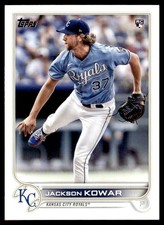2022 Topps Jackson Kowar Rookie Kansas City Royals #264