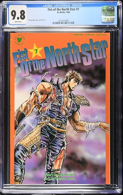 #ad #ad Fist of the North Star 7 CGC 9.8 $114.99