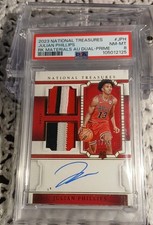 2023-24 Panini National Treasures Rc Materials Auto Julian Phillips 8   1/25 SSP