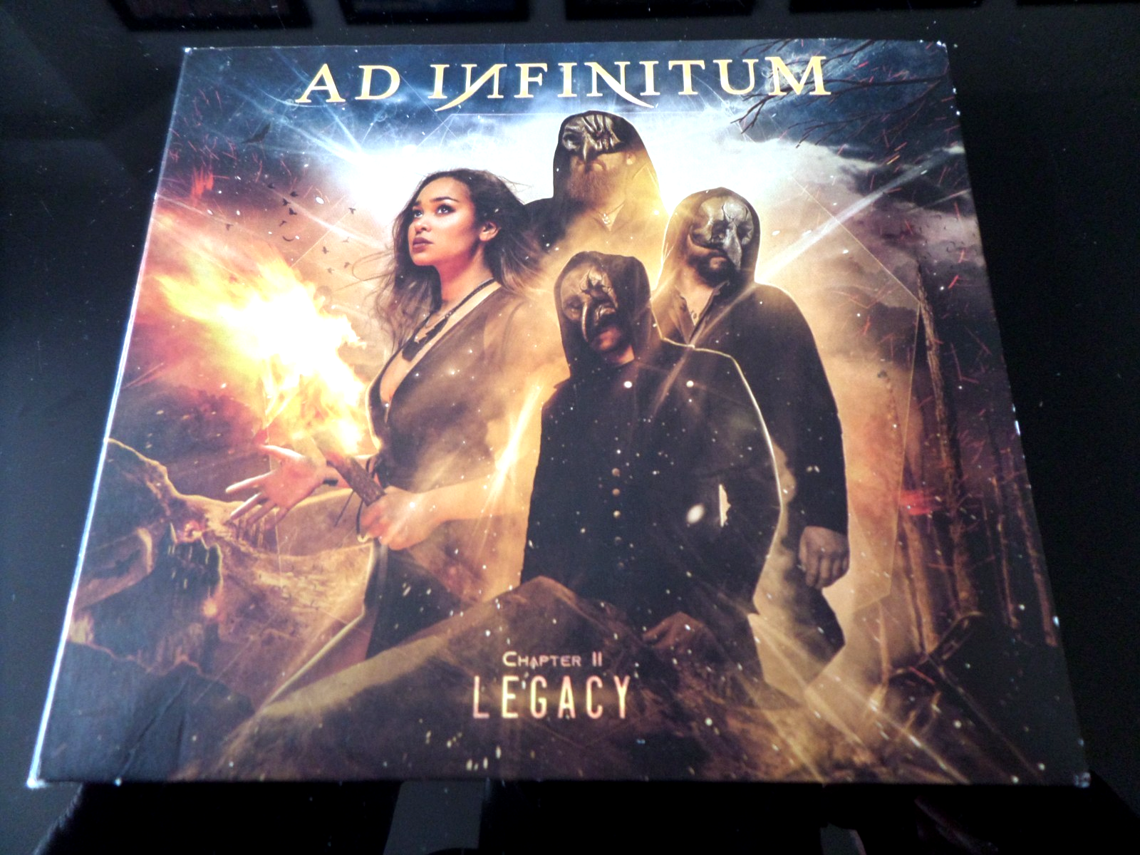 AD INFINITUM  -  CHAPTER II  LEGACY  CD IN   CARD CASE