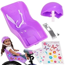  Doll Bicycle Seat- The Original Bike Attachment for 18"-22" Dolls and Stuffed 