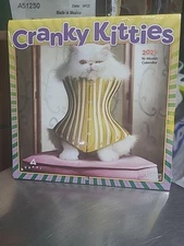 2025 Cranky Kitties 16-month Mini Calendar