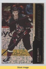 2021-22 Upper Deck Series 2 Young Guns Speckled Rainbow Foil Dysin Mayo READ m0p