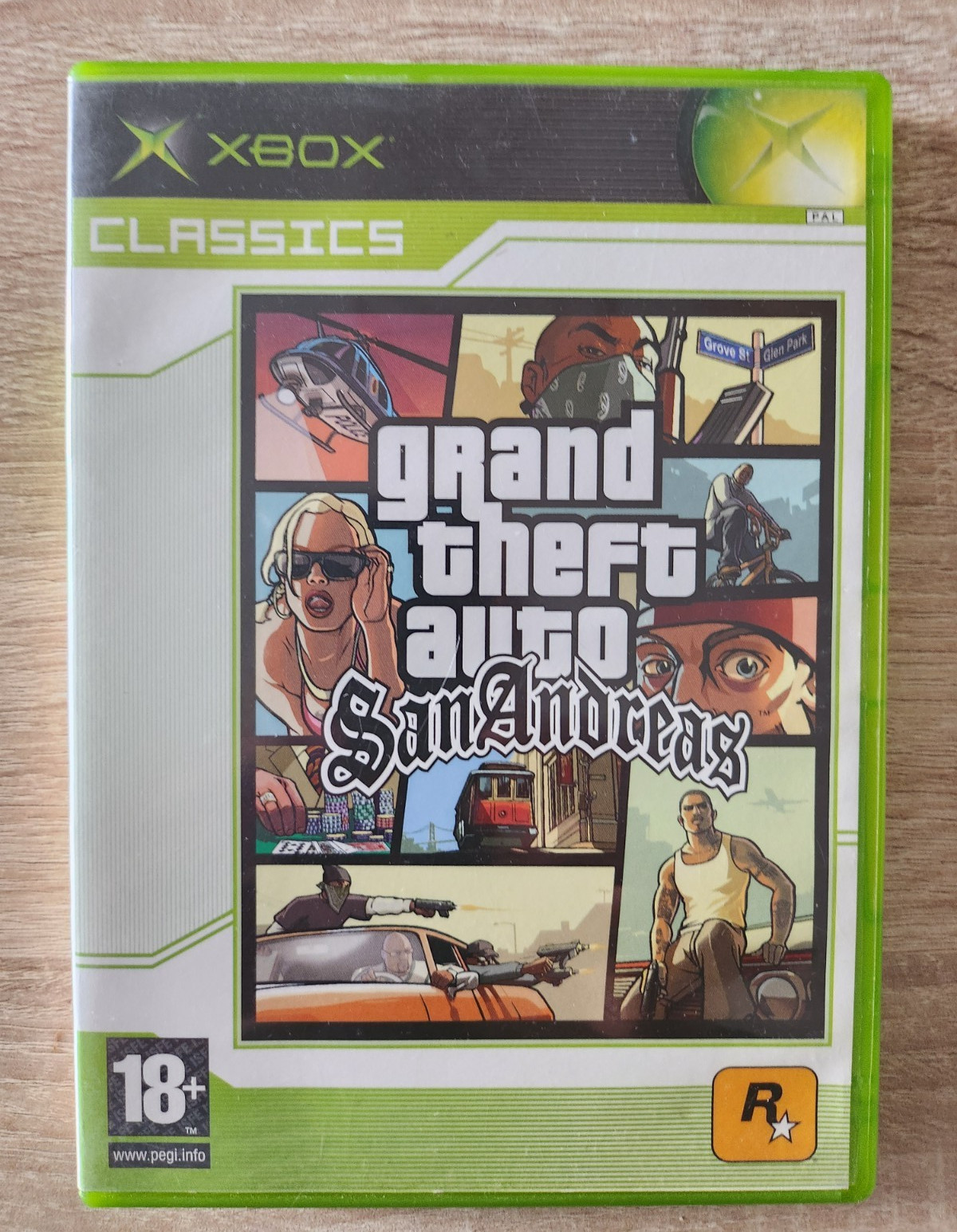 Jeu Xbox GTA / Grand Theft Auto San Andreas -  VF FR