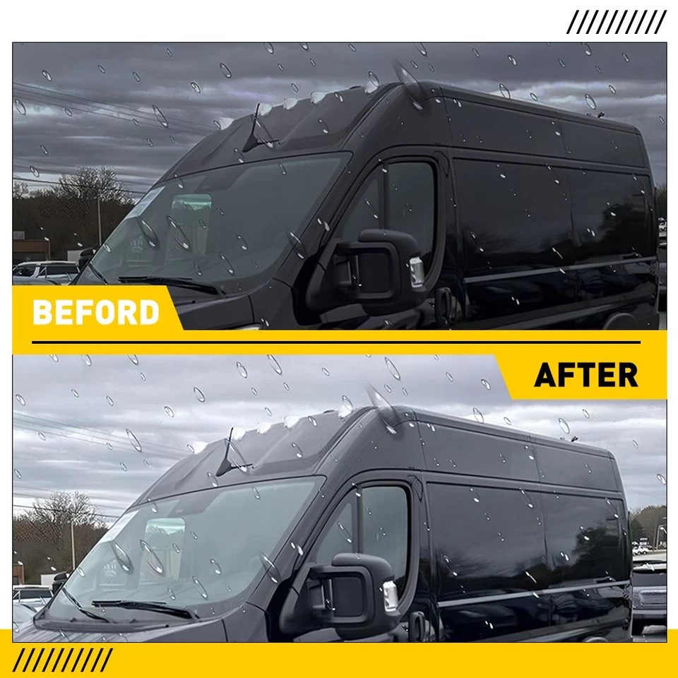 Luces de circulación de cabina de techo 5 piezas para Dodge RAM Promaster 1500 2500 14-23 transparentes Foto 4 de 4