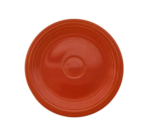 Vintage 1930's Fiesta Fiestaware Dinner Plate Original Red Orange 9.5" USA
