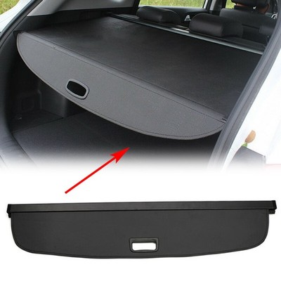 Rear Trunk Shield Security Cargo Cover Luggage Shade For Audi Q3 2013-2015 Black