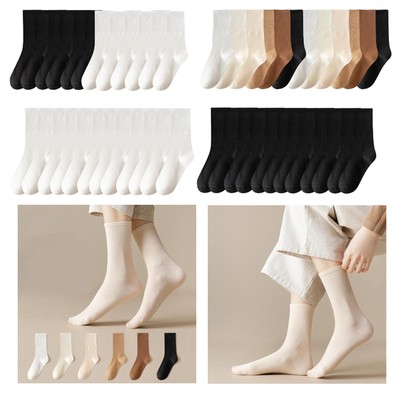 Calzini A Mezzogiorno Da 6 Paia Donne Sopra La Caviglia Calzini Per - Foto 4