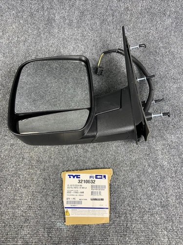 TYC 3210032 Ford Econoline Van 02-06 Driver Left Hand Power Door Mirror NEW