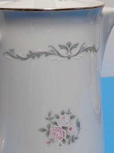 Signature Collection Petite Bouquet Fine China 6pc Tea Coffee Pitcher Set▪︎JAPAN - Picture 8 of 12