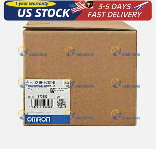 1PC New In Box Omron CP1H-X40DT-D PLC NEW CP1HX40DTD Fast Shipping