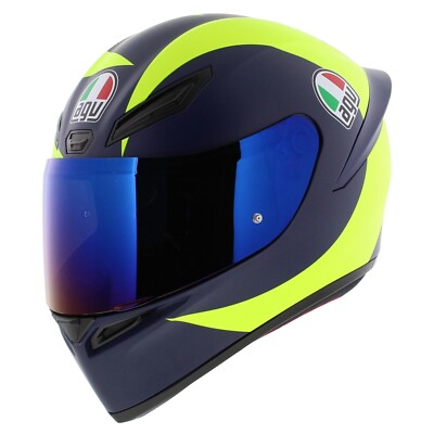 Valentino Rossi フルフェイスヘルメット、AGVソレルナ2018 AGV K1-s ECE 22.06 Valentino Rossi Soleluna 2018, Full Face