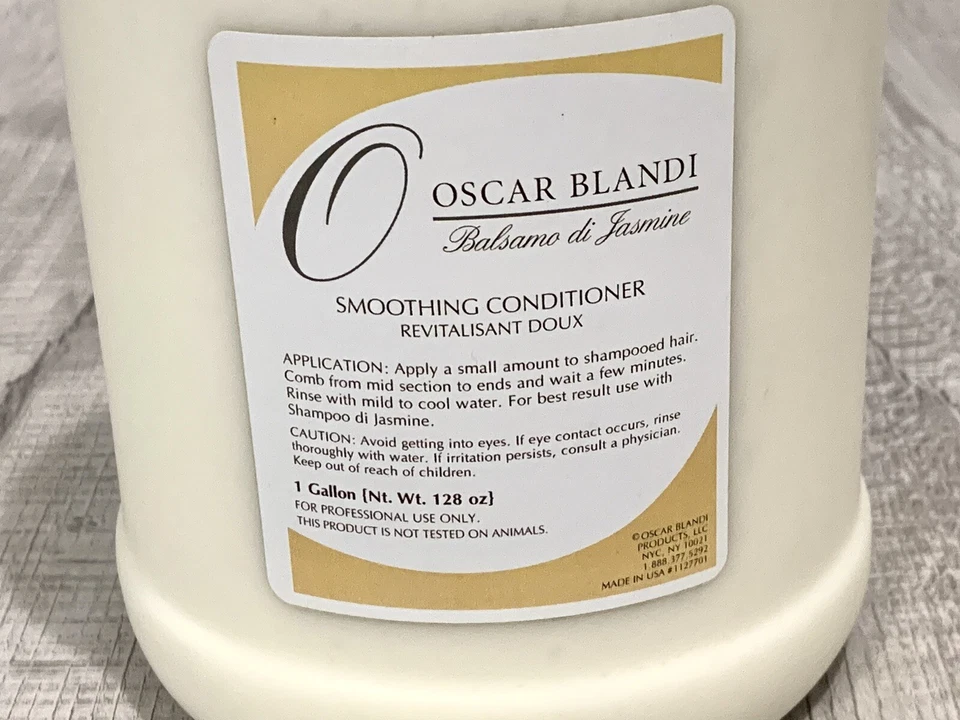 Acondicionador suavizante Oscar Blandi BALSAMO DI JASMINE, 1 galón, 128 oz Foto 2 de 3