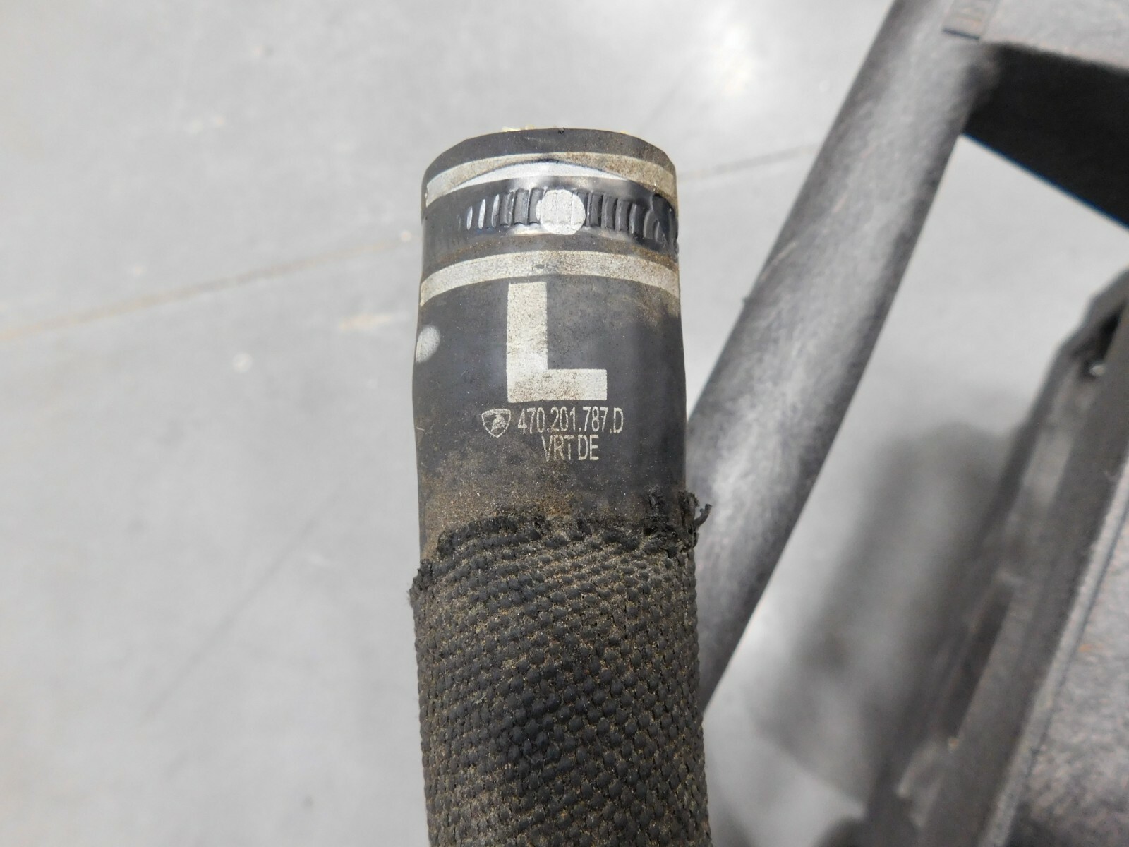 2018 Lamborghini Aventador S LP740-4 Fuel Tank Connecting Hose #6651 Z1