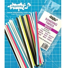 IckySticky Sanding Twigs Mixed 5x Each Grit, 30pcs