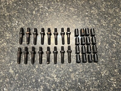 Pontiac Rocker Arm Studs And Poly Locks 7/16 For Pontiac 350 400 455 | eBay