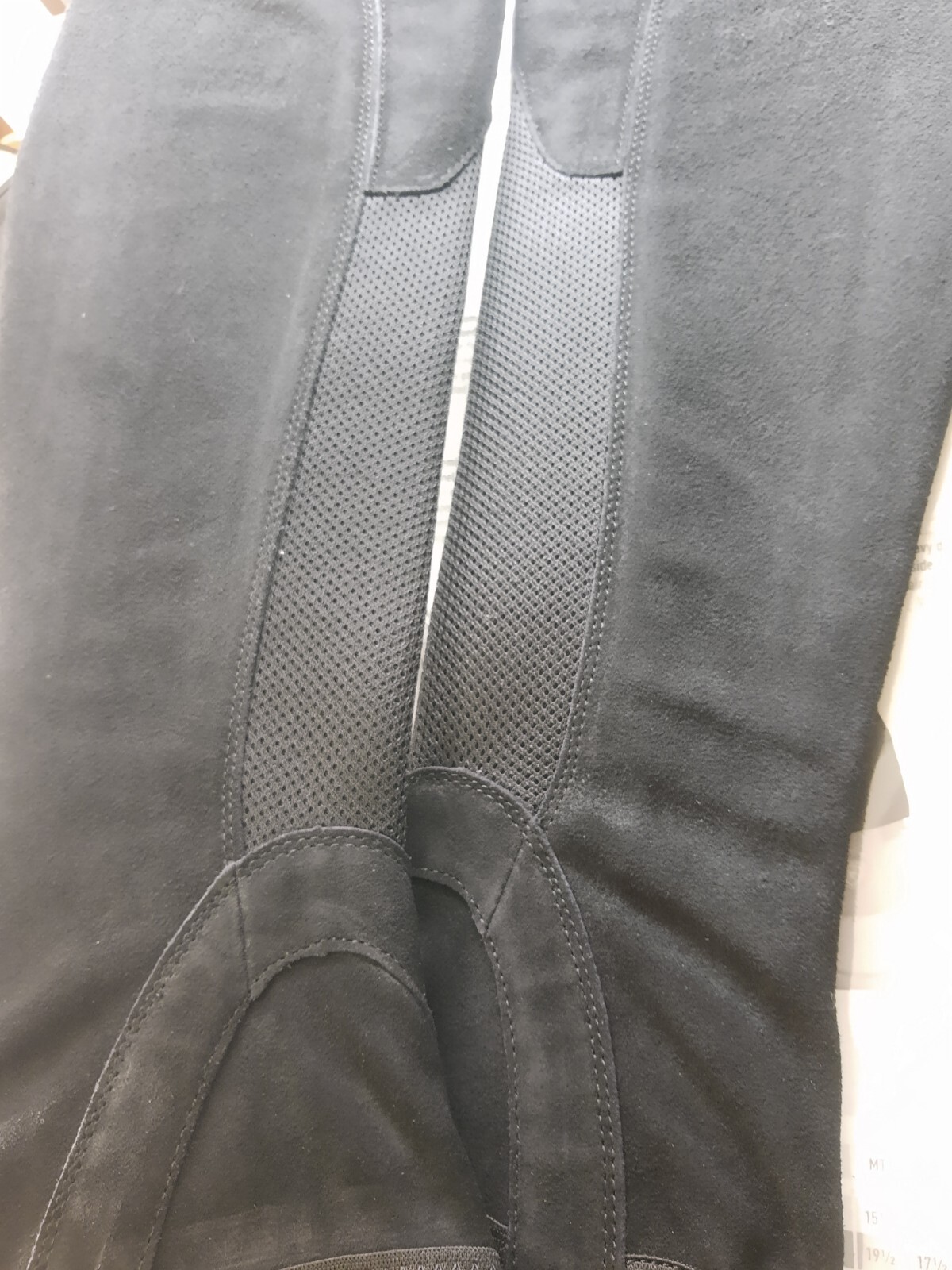 NEW Ariat Terrain II Half Chaps Black Size XST XSmall Tall 13.5" Calf 19.5" Tall