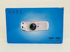 NEW Full HD 16:9 720P Multi-Media Mini LED Projector w/ Cable  Remote, Black