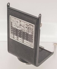 Rare Genuine - Rollei Baby 4x4 Rolleiflex Black TLR Camera Back Door - Excellent