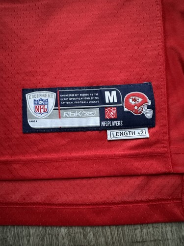 Reebok Kansas City Chiefs Larry Johnson #27 Jersey Stitched Men’s Medium Red - Picture 10 of 15