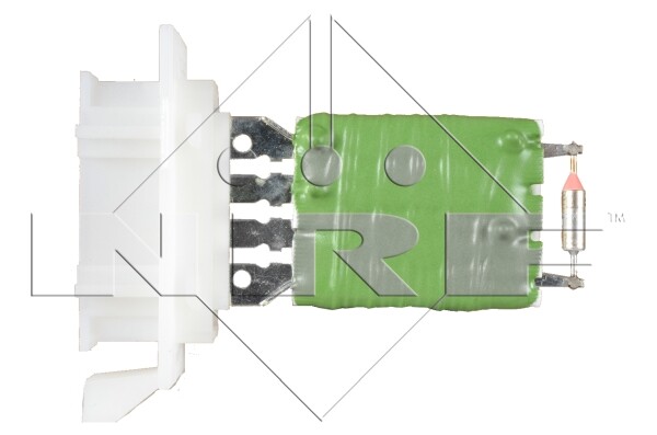 NRF 342031 Resistor, Interior Blower For Opel Vauxhall-image