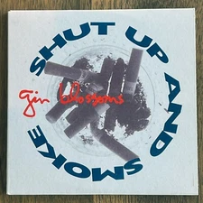 Gin Blossoms "Shut Up and Smoke" RARE Promo-only CD - never played   mint