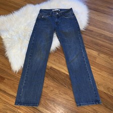 Levi  s 514 Boys Size 14 W27 L27 Straight Leg Medium Denim Wash Jeans EUC 