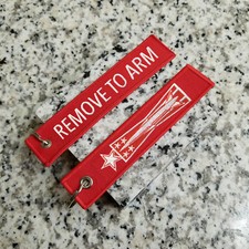 7 Level Missile Maintenance Badge Remove To Arm Keychain, Tag, Streamer!