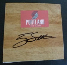 TERRY STOTTS Portland TRAILBLAZERS Basketball Signed Vinyl Floor Tile 6 x 6 NBA