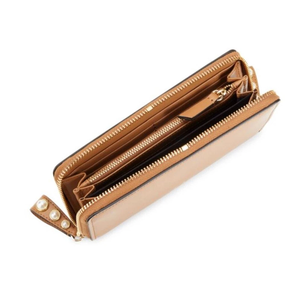 Cartera ZAC POSEN Eartha Cuero Cremallera Alrededor NUEVA Foto 2 de 4