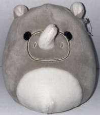 Squishmallow Irving Rhino 5" Plush Stuffed Animal Soft Doll Toy Cute