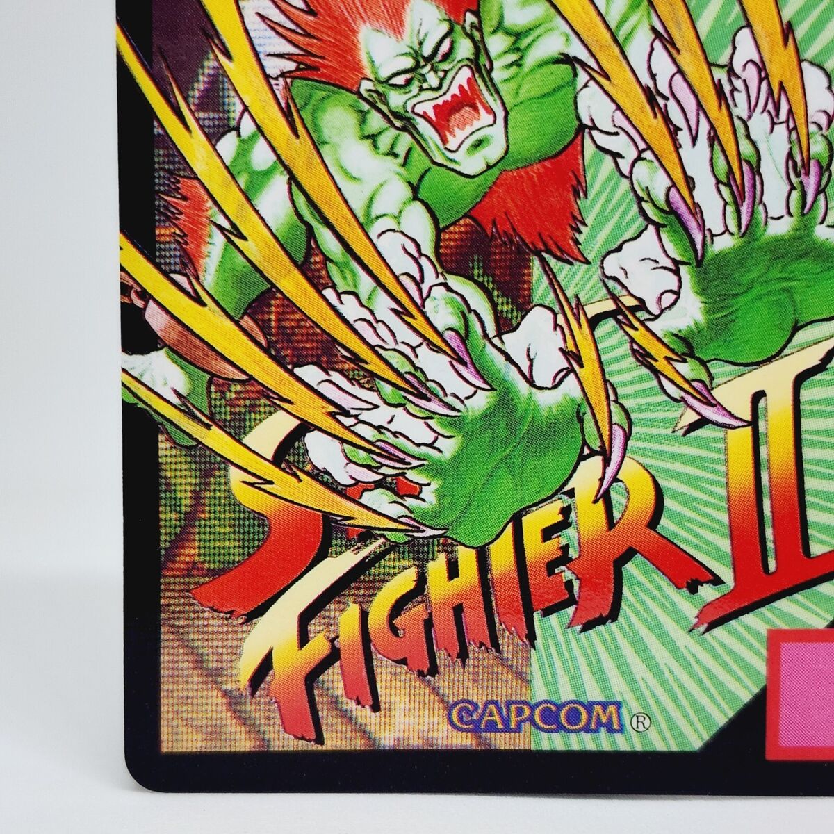 BLANKA Street fighter Ⅱ Card CAPCOM Japanese No.10 Very Rare From