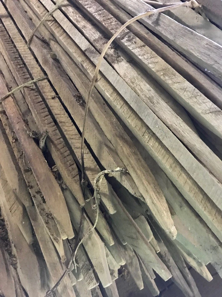 Palitos de tabaco antiguos primitivos de Kentucky Farms Foto 3 de 4