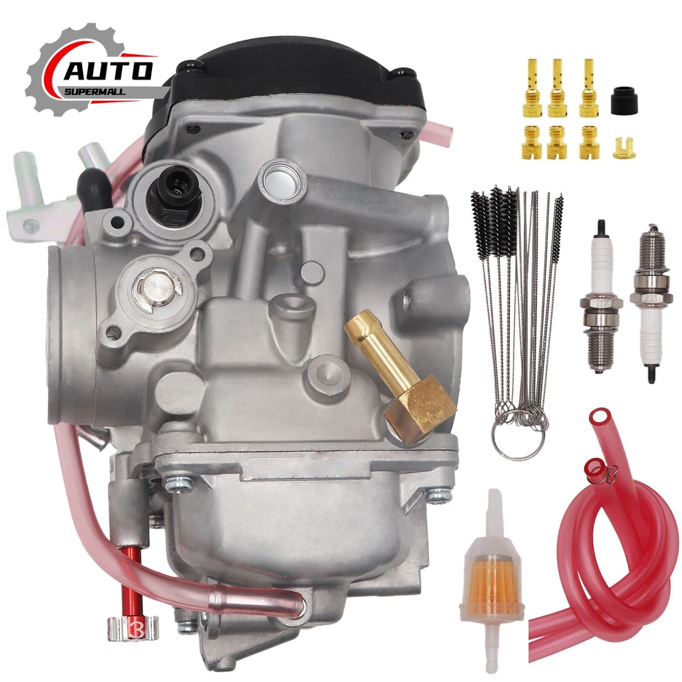 Carburetor for Harley-Davidson Softail 1988 - 2017 27035-92A & Adjust Screw New Foto 4 de 4