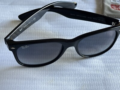 NEW Ray-Ban RB2132 NEW WAYFARER 601/32 2N Gradient Grey 55mm