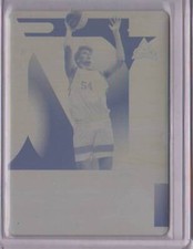 Matthew Filipowski 2023 Leaf 1/1 Un-Autographed Printing Plate Vivid Yellow