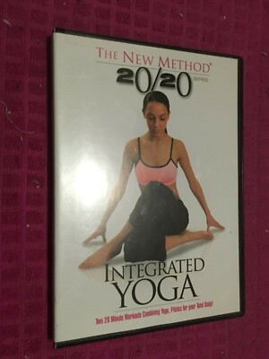 THE NEW METHOD 20/20 INTEGRATED YOGA DVD (COMBINES YOGA/PILATES) - FAST SHIPPER