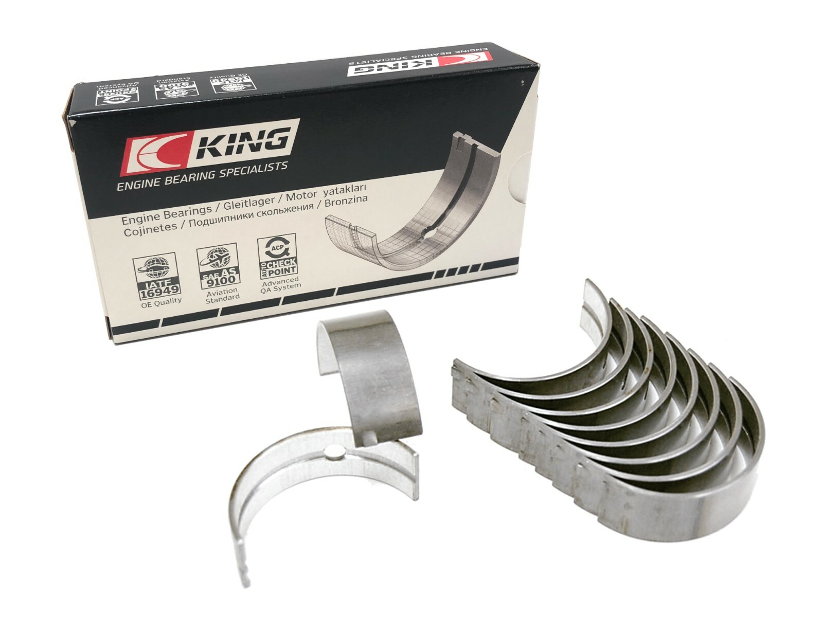 90 95 96 01 Acura Integra 18l B18a1 B18b1 King Rod Bearings Dohc Ebay 