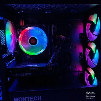 Gaming Desktop Computer Nvidia RTX 4070 Super + AMD Ryzen