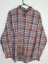 Nautica Classic Fit Plaid Button Down Shirt Men's Size XXL