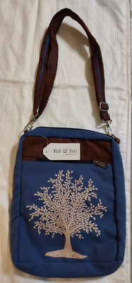 yak n yeti bags & Handcrafted Hemp Backpack from Nepal Eco-Friendly, Durable, and Stylish with Adjustable Straps-Multi Pocket (skull) Yeti Daytrip 14L Tote Bag