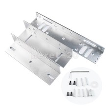 Z L Bracket Mount for Electronic Magnetic Lock Door Access 280KG 600lb Holding