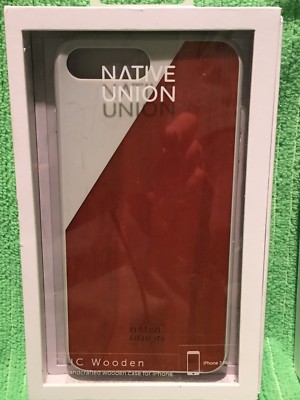Native Union CLIC Wooden Case for iPhone 7 Handcrafted, NEW!