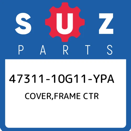 COVER, FRAME CENTER (WHITE)