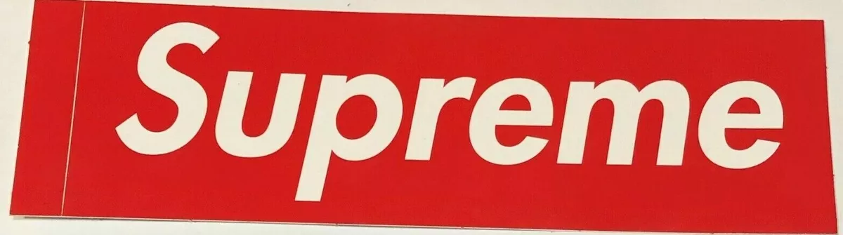 Supreme top sticker aliexpress